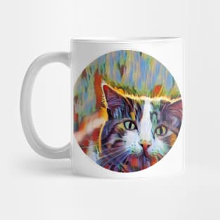 Furry floppy cat Mug